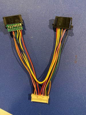 AP1 harness with connector wired