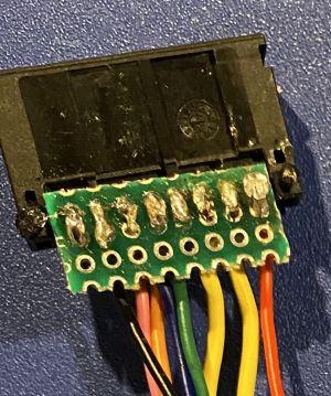 AP1 harness assembled