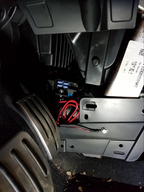 Completed fuse tap